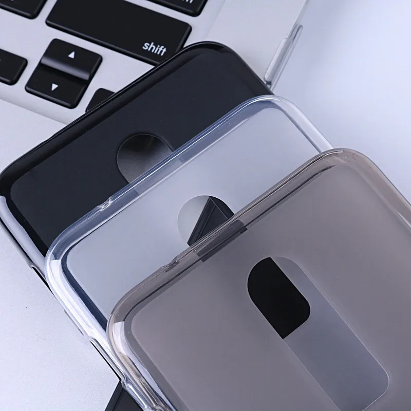 Для Oneplus 6 Чехол две стороны матовый Анти-отпечатков пальцев ТПУ чехол для