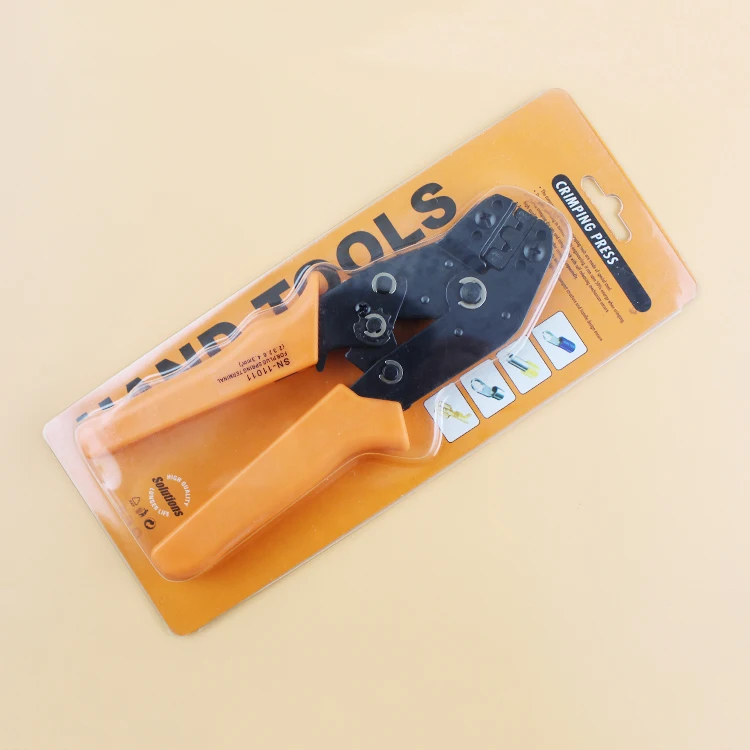 Неизолированные вкладки и сосуды клещи обжимные плоскогубцы SN 11011|Тиски| |