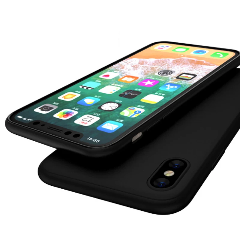 Mutural Черный Твердый чехол для Iphone 6 7 8 Plus X модные Повседневное половины завернутый