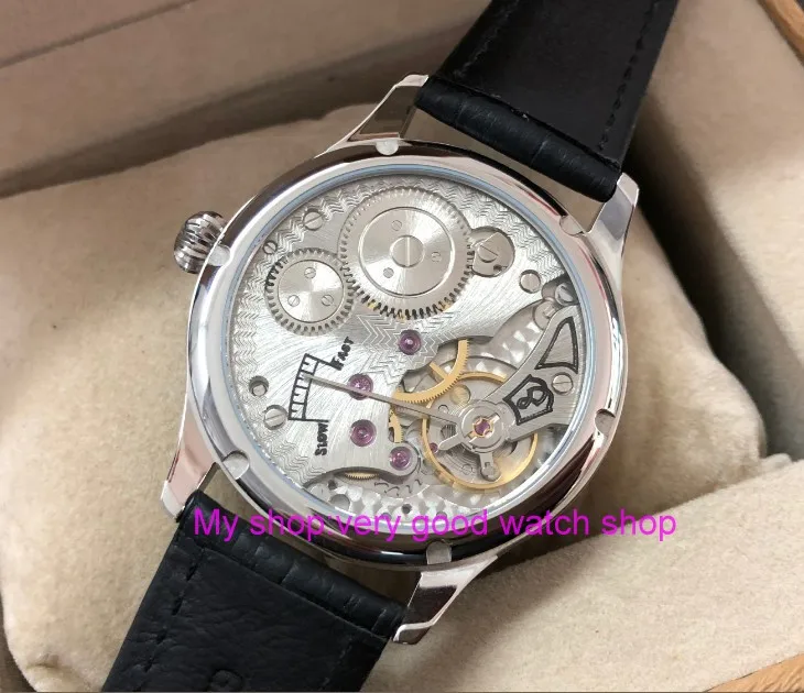 Мужские механические часы с сапфировым стеклом 44 мм|Мужские часы| |