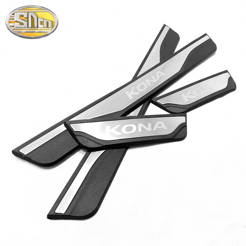 4 шт. высокое качество Нержавеющая сталь Добро пожаловать на педаль автомобиля