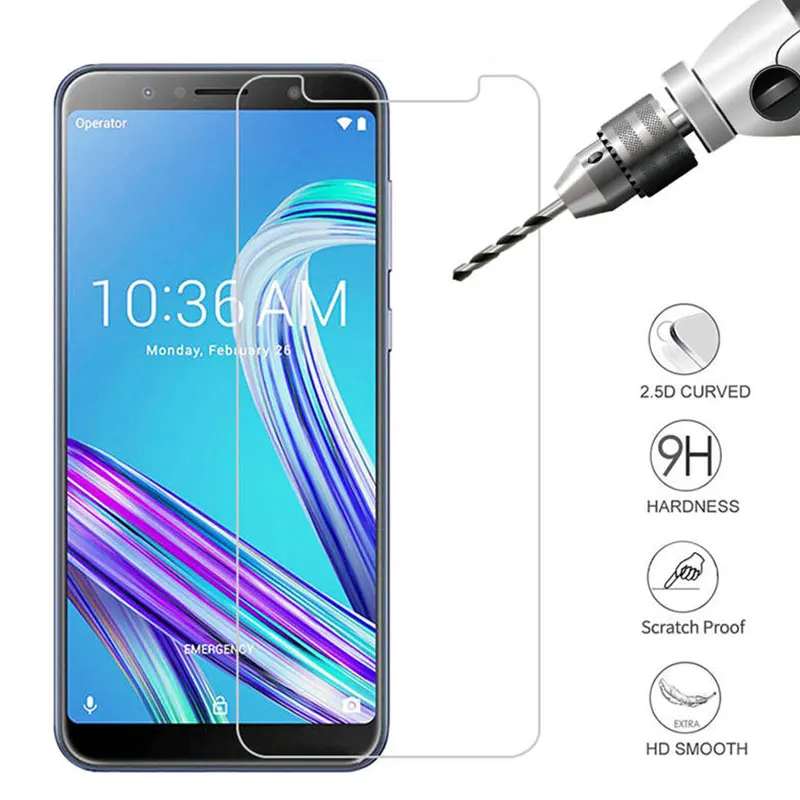2 шт. закаленное Стекло Asus ZenFone Max Pro M1 ZB602KL Экран Protector для ZB 602KL x00TD | Мобильные