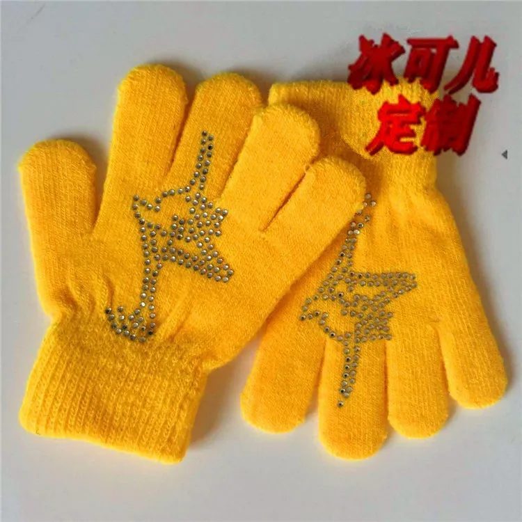 Перчатки для фигурного катания девочек перчатки на коньках Детские милые