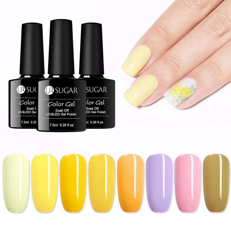 UR SUGAR Набор лаков для ногтей Гель лак УФ украшения|nail polish soak off|gel nail polishgel varnish |