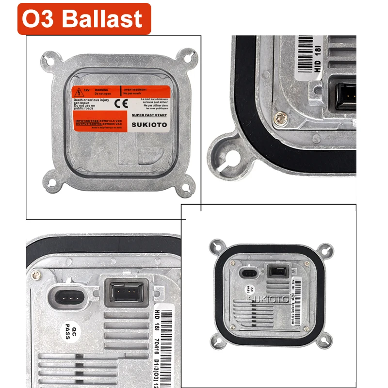 Комплект ксеноновых фар SUKIOTO D1S D3S D8S 55 Вт Ксеноновые фары 5500K + 60% D1R 034663 10R A71177E00DG
