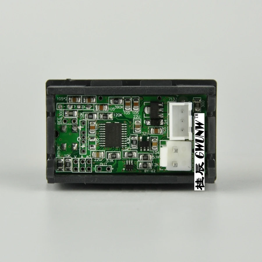 GWUNW BY62 DC 0 200V 4 битный тестер напряжения тока мощность Temp wh метр OLED