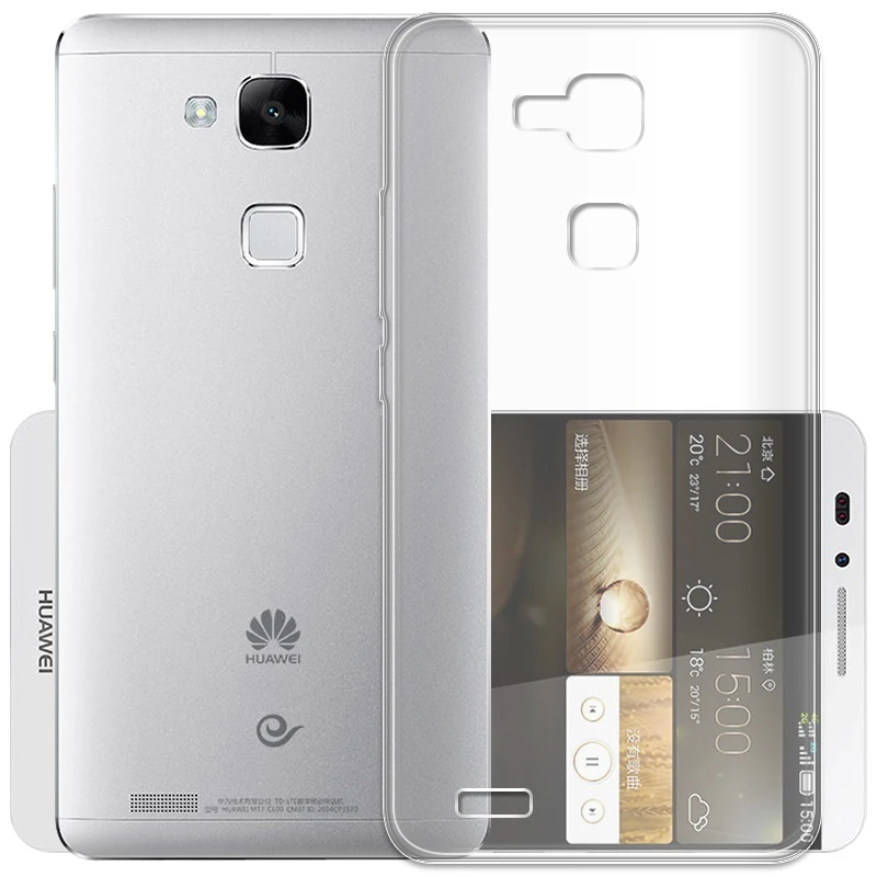 Ультратонкий Прозрачный гелевый ТПУ чехол для Huawei Ascend Mate 7 Mate7 6 0 дюйм бампер
