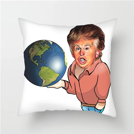 PC05747 Fuwatacchi различные Дональд Трамп Веселая наволочка Подушка с портретом Чехлы для декоративного домашнего дивана Наволочка на подушку для стула - Цвет: PC05747