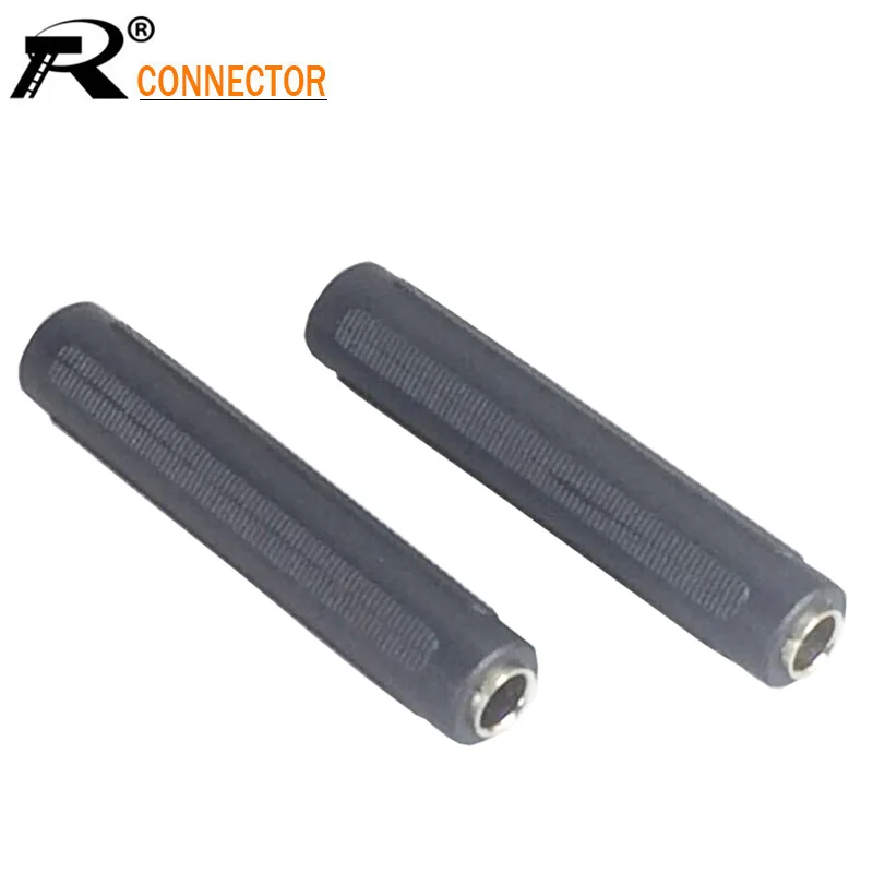 Переходник Мама-мама 10 шт./лот 6 35 мм прямой двойной разъем для удлинительного