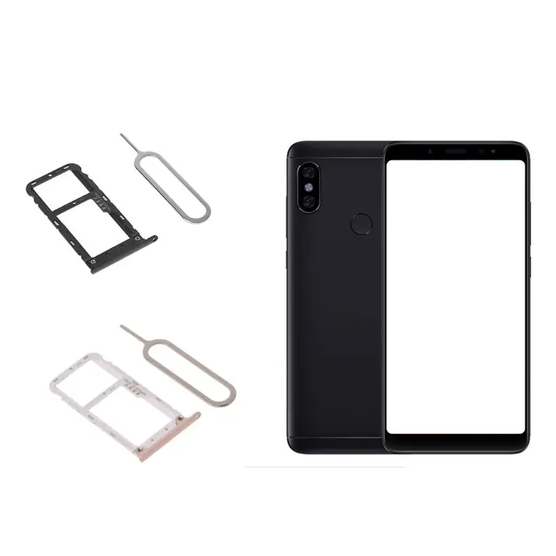 Портативный Оригинальный держатель лотка для sim карты адаптер Xiaomi Redmi Note 5