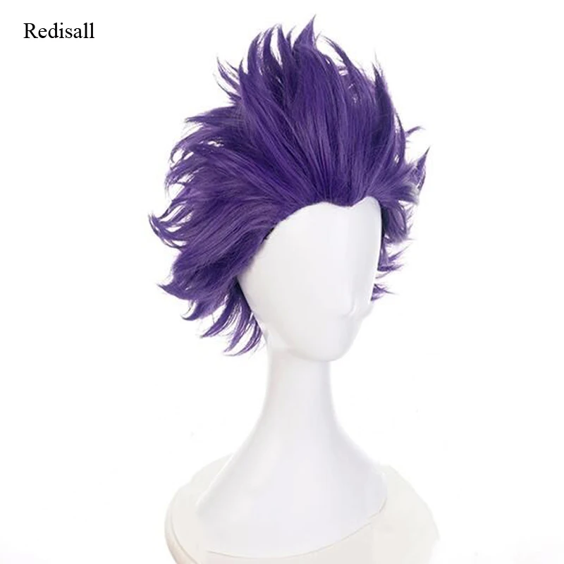 Shinsou Hitoshi фиолетовый кудрявый парик косплей моя геройская Академия Оку нет героев