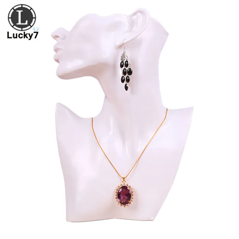 Necklace Jewelry Display Counter Showcase Resin Pendant Bust Holder Earring Stand Portrait Frame | Украшения и аксессуары
