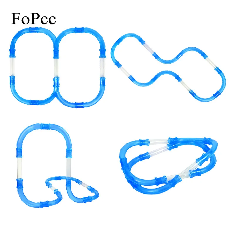 Набор детских трубок сделай сам гоночный магический трек скоростная трубка с