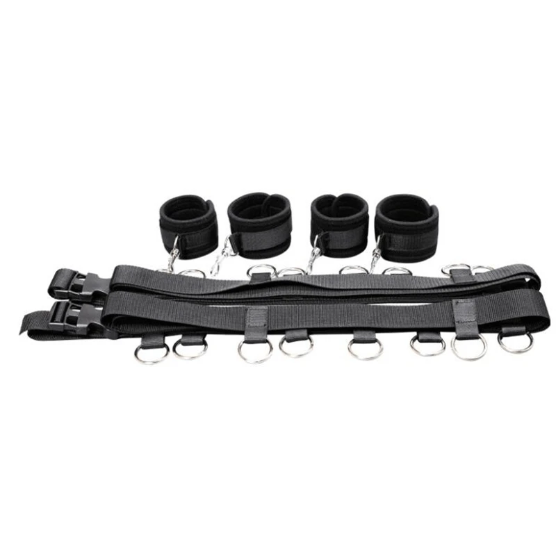 Sex Accessories Set Toys For Adults SM Games Erotic Under Bed BDSM Bondage Restraint Handcuffs Ankle Cuffs Women |