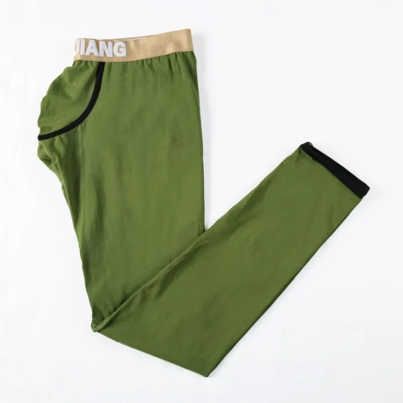 Для мужчин под Штаны осень pantnies термобелье плавки Мужской Тонкий u выпуклая