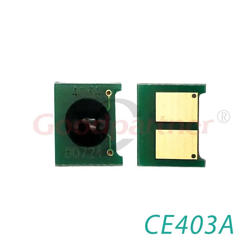 20 шт. 507A CE400A CE401A CE402A CE403A чип сброса картриджа с тонером для HP LaserJet 500 Color M551 M575 M570 M551n