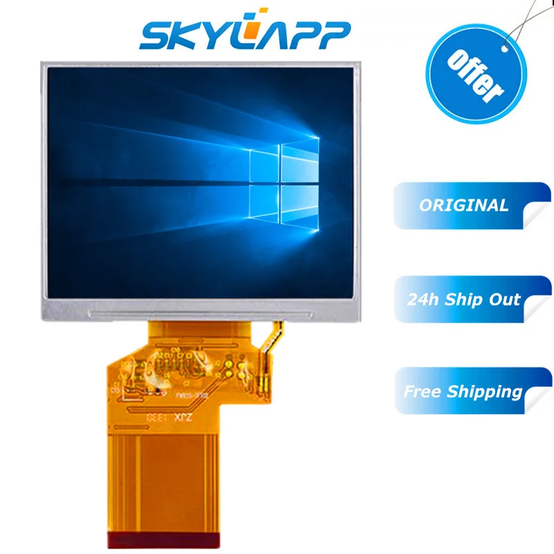 Оригинальный ЖК дисплей 3 5 дюйма HD TFT для Satlink WS 6906 спутниковый искатель LQ035NC111