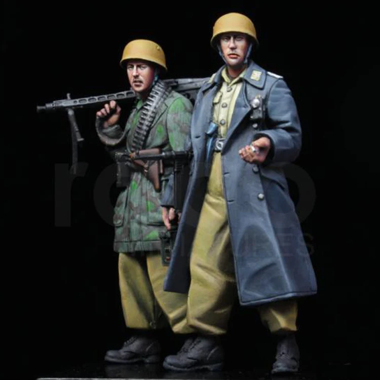 1/35 Львы кассино 2 фигурки полимерная модель солдата GK военные темы второй мировой