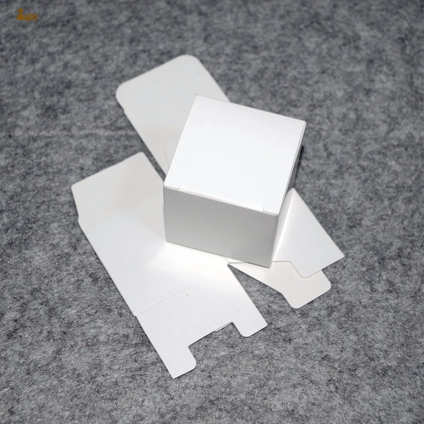 50 шт./лот размеры 5x5x5 см ~ 12 коробка из крафт бумаги сделай сам флакон с губной