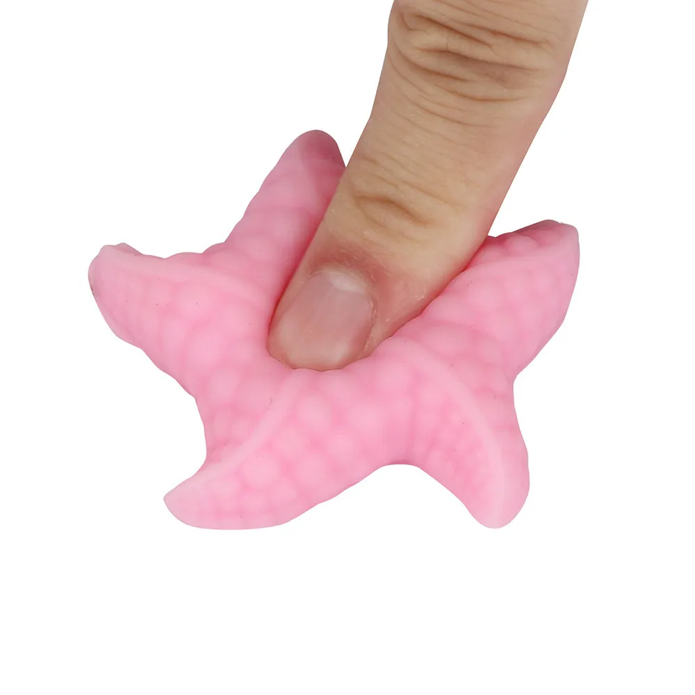 5CM Cute Starfish Mochi Squeeze Toy Healing Fun Kids Kawaii Stress Reliever Deco animal TPR | Игрушки и хобби