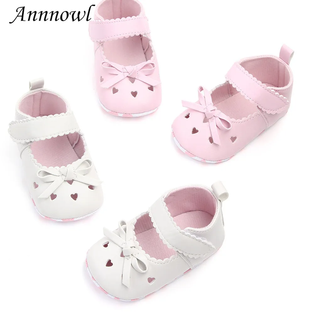 Fashion Brand Baby Girl Shoes Soft Sole Toddler Flower Princ