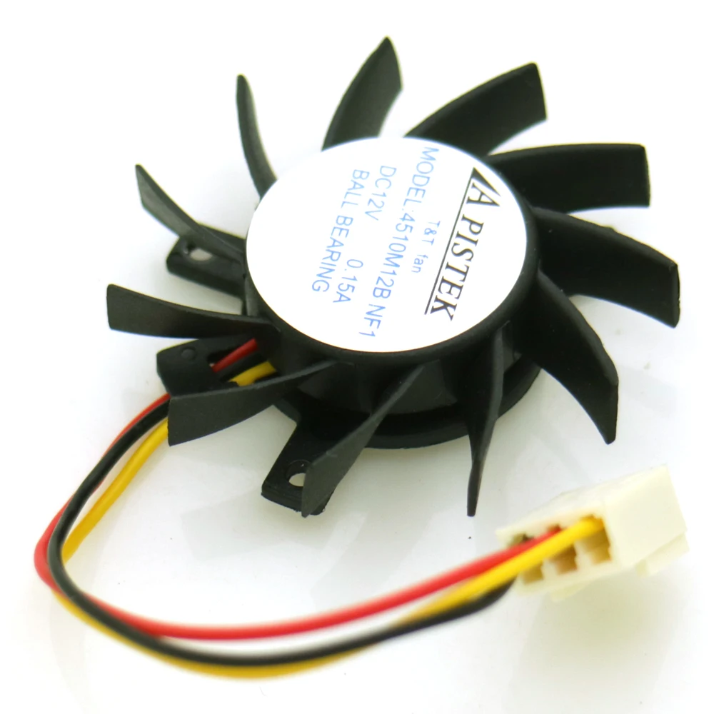 Бесплатная доставка 4510M12B NF12 DC 12V 0.15A 41mm EPIA N800 Fan|dc fan 12v|dc 12v fan12v dc |