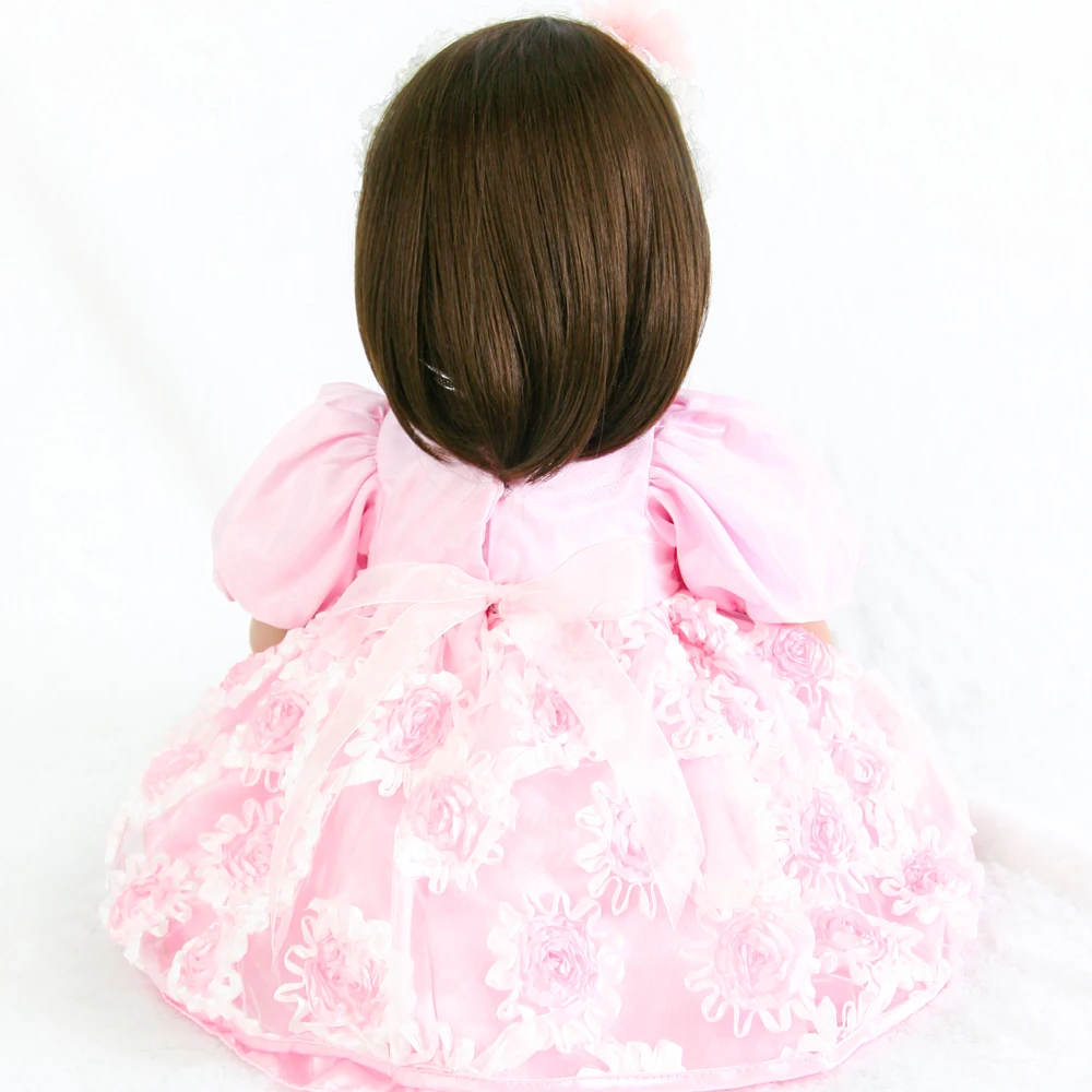 Bebe Reborn Baby Doll little gir модные куклы принцессы для новорожденных детские игрушки