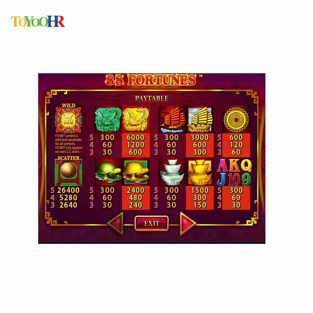 Fortunes 88 слот игровая доска/казино игра PCB казино видео машина для продажи|slot machine|slot