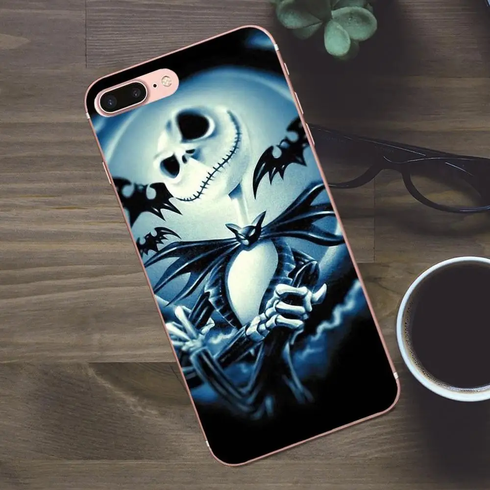 Мягкие защитные чехлы из ТПУ Jack Skellington для Huawei G8 Honor 5C 5X6 6X7 8 9 Y5II Mate P7 P8 P9 P10 P20 Lite Plus 2017