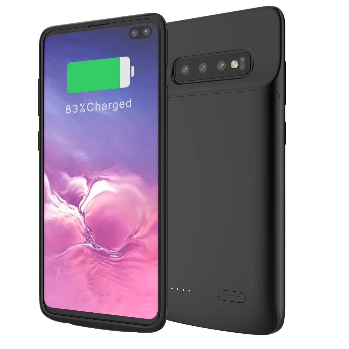 Для samsung Galaxy S10 S10e 4700 мАч, чехол для зарядного устройства, внешний аккумулятор, чехол для samsung S10 Plus 5000 мАч, чехол для аккумулятора