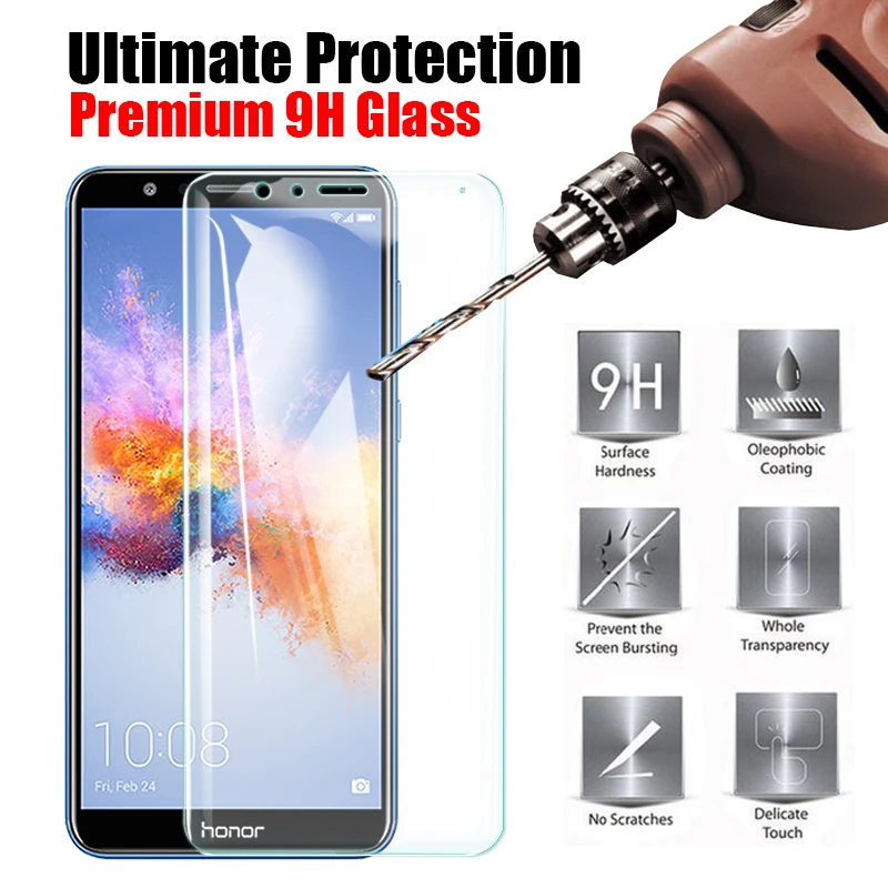 Для Huawei Honor 7 7a 7c 7i 7x pro Защитная пленка для экрана из стекла закаленное стекло huavei