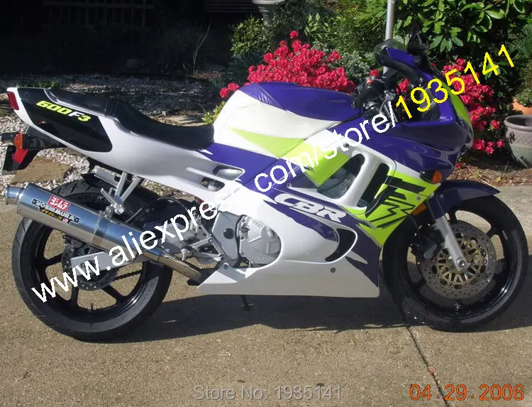 Лучшая цена комплект обтекателей для Honda CBR600 F3 Parts 95 96 CBR600F3 1995 1996 CBR 600 ABS (литьё под