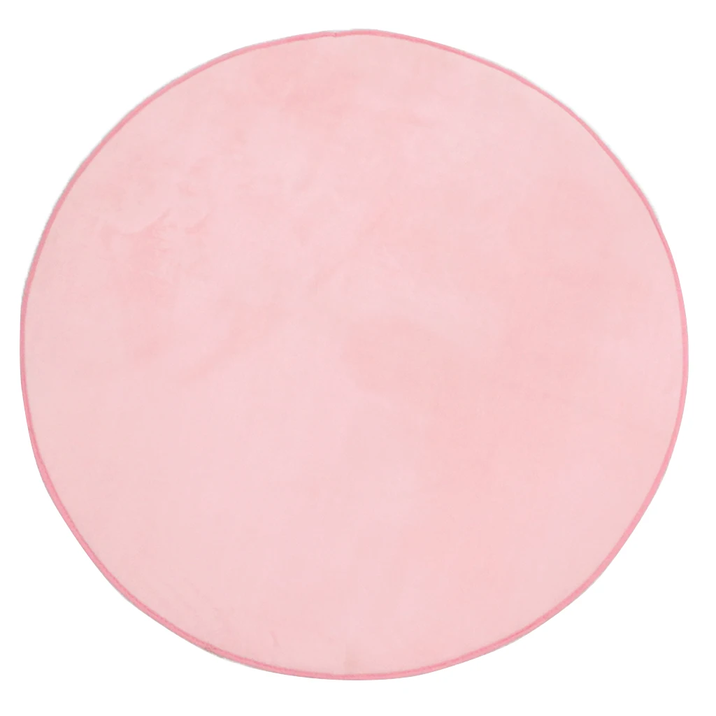 1.2M Pink 1 м/1,2 м мягкий коралловый флис детский игровой домик ковер для шатра коврик для спальни подушка коврик напольная игровая игрушка - Цвет: 1.2M Pink