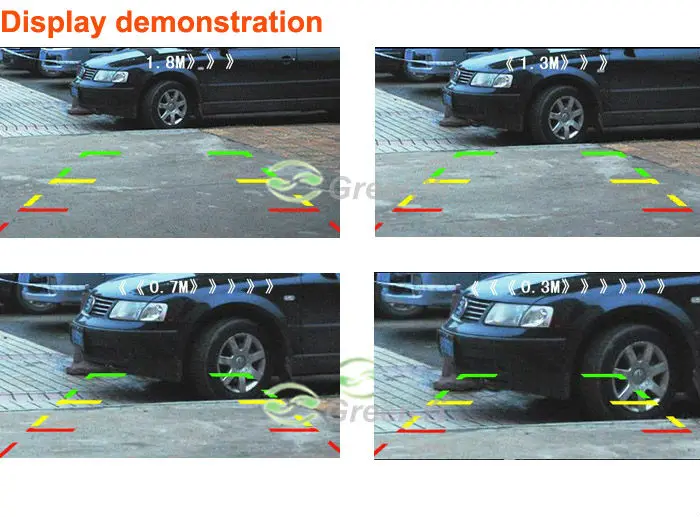 2.4 ГГц Беспроводной Автомобильный Видео Монитор Камеры Радар Помощи При