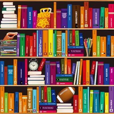 HUAYI 5x5ft Art fabric Bookshelf Backdrop Customized Photography Newborn For Studios Drop D-7402 | Электроника