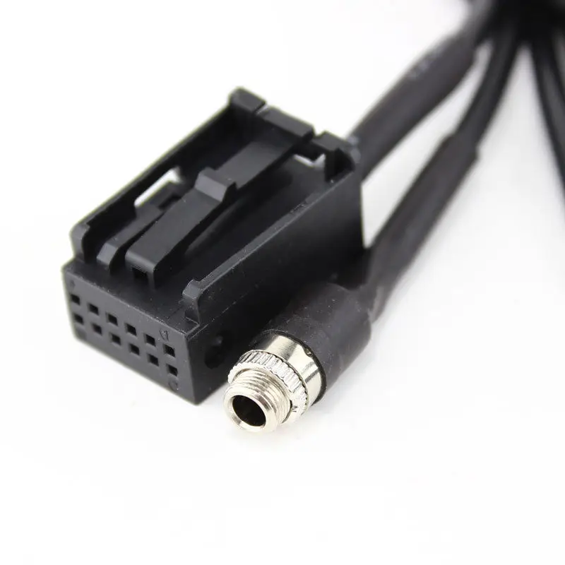 Biurlink 12Pin Female Aux in Audio Input Adapter Cable For Ford Focus Mk2 Mondeo C-Max S-Max 6000CD | Автомобили и мотоциклы