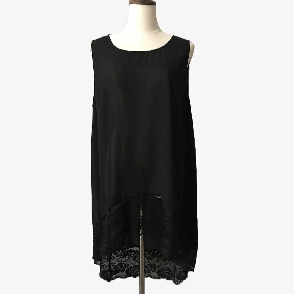 Женская одежда больших размеров 2018 летние топы женские блузки черные кружевные