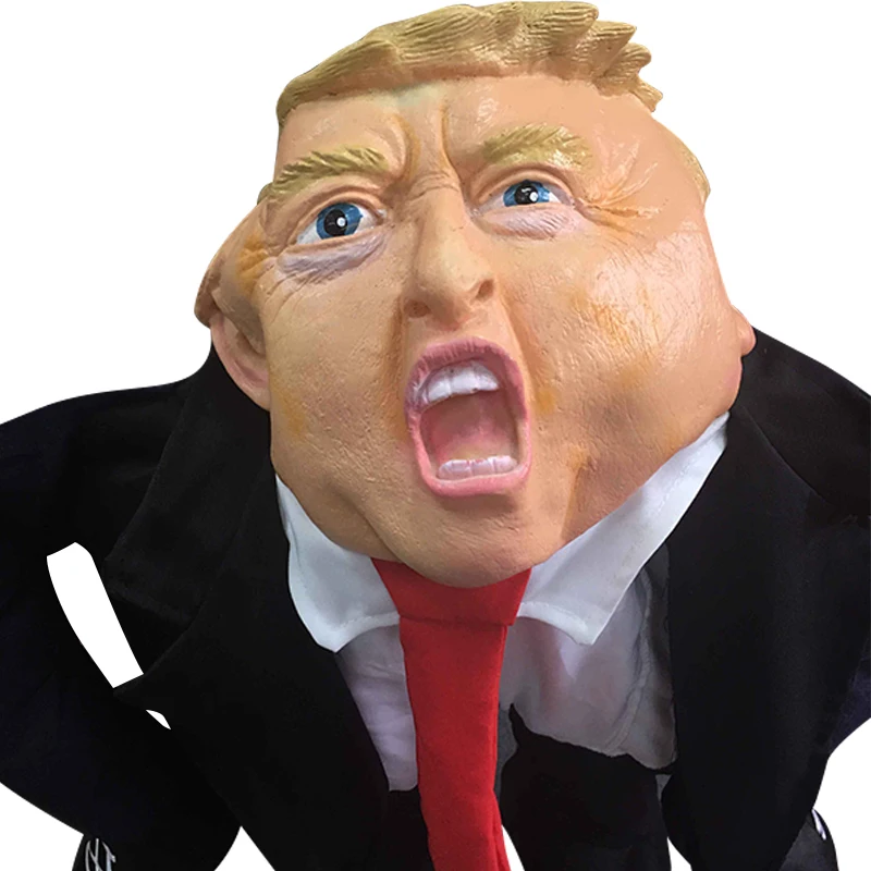 

Donald Trump Pants Men Cosplay Clothes Ride On Me Mascot Costumes Carry Back Novelty Toys Halloween Party Dress Up Fun Disfraz
