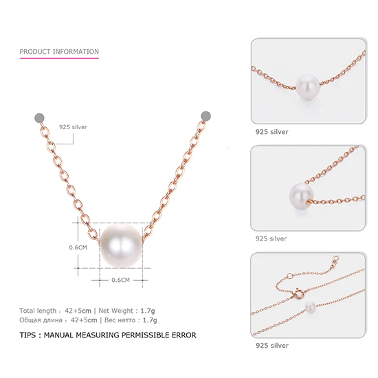 Rose Gold CC 925 пробы, серебряное ожерелье, сделай сам, стильный чокер, подвеска, на заказ, имя, буква, модные ювелирные изделия, ожерелье s для женщин - Цвет камня: Rose Gold
