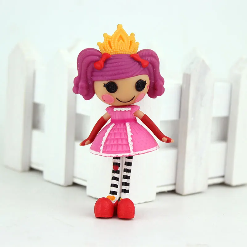1 шт. 3 дюйма оригинальные MGA куклы Lalaloopsy Мини Куклы для девочек игрушка игровой домик каждый уникальный