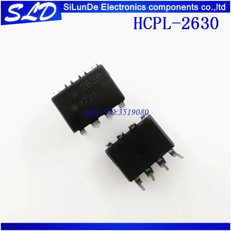 10 шт./лот HCPL2630 DIP8 HCPL-2630 2630 A2630 новые и оригинальные Фотообои | Электроника