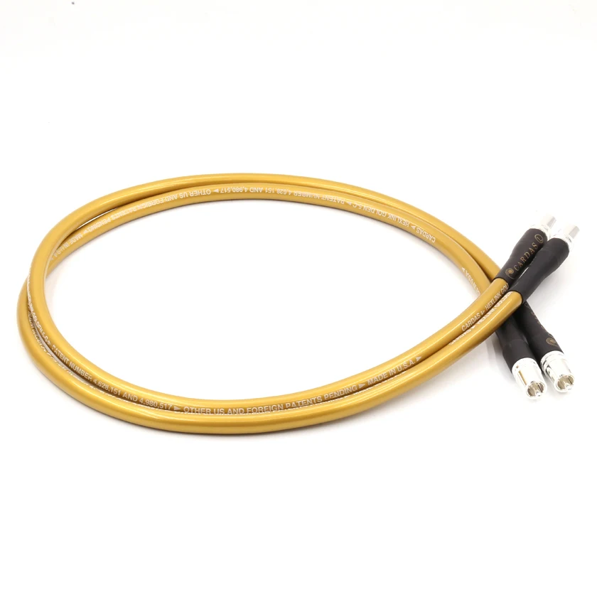 Одна пара 1 м аудиокабелей GOLDEN 5C аудиокабель RCA кабель удлинитель|rca interconnect cable|audio