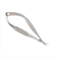 8 5 cm stainless steel microscopic instruments elbow micro scissors