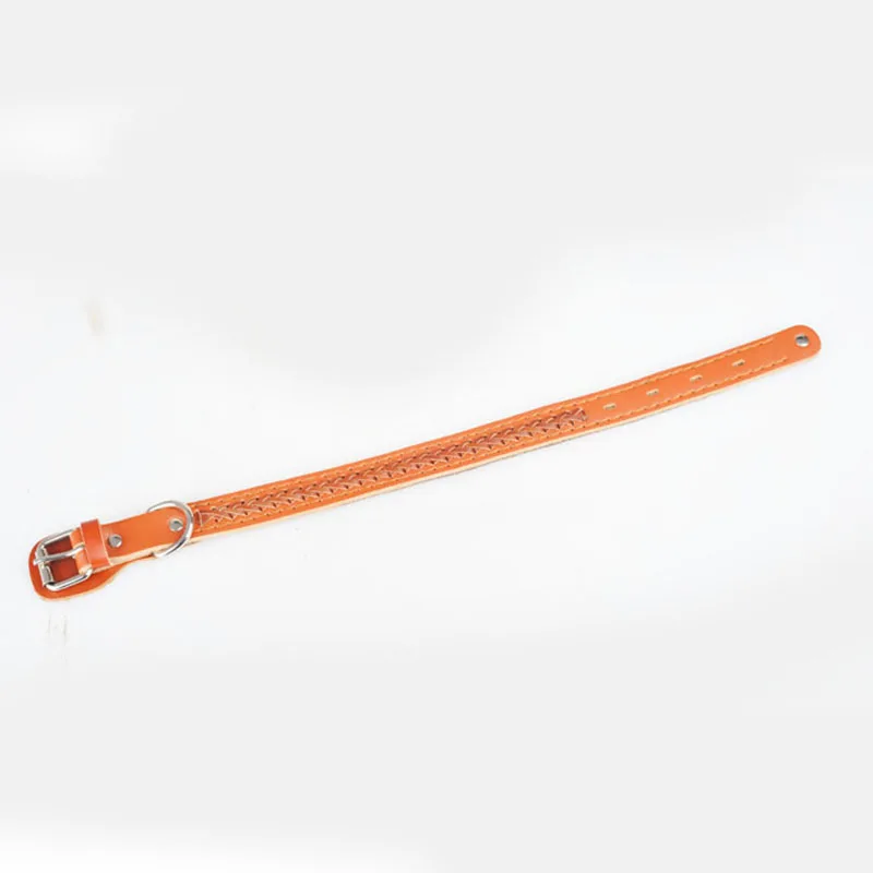 Натуральная Воловья кожа маленький большой ошейник собачий для золотистого