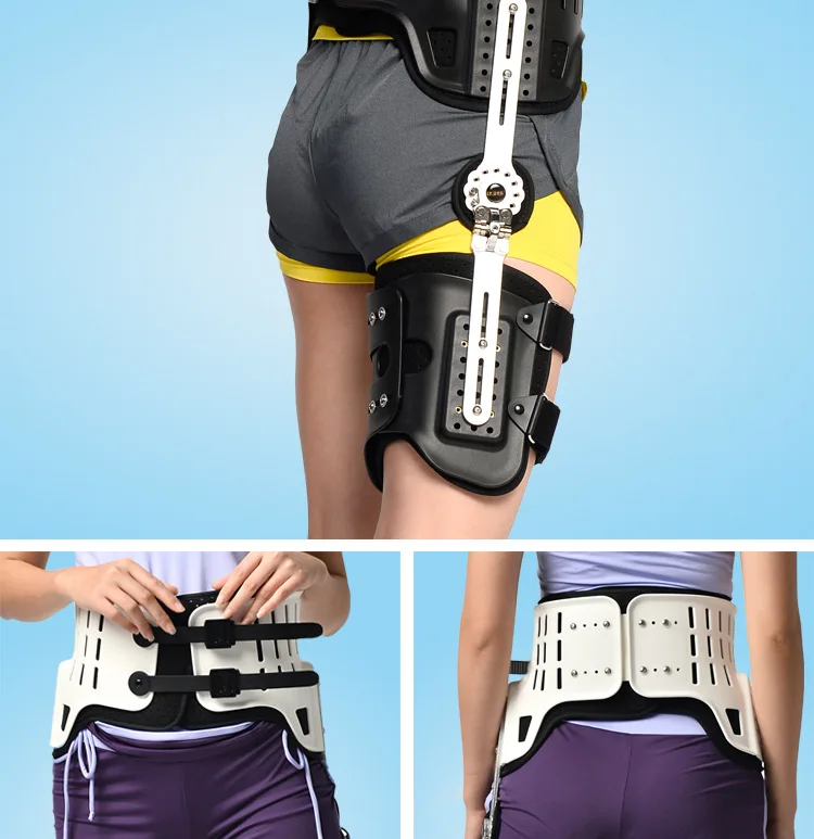 Hip Abduction Fixtion Orthosis For Dislocation of Hip Joint Leg Injury Hip Replacement Lower Limbs Extremity Paralysis Fixed