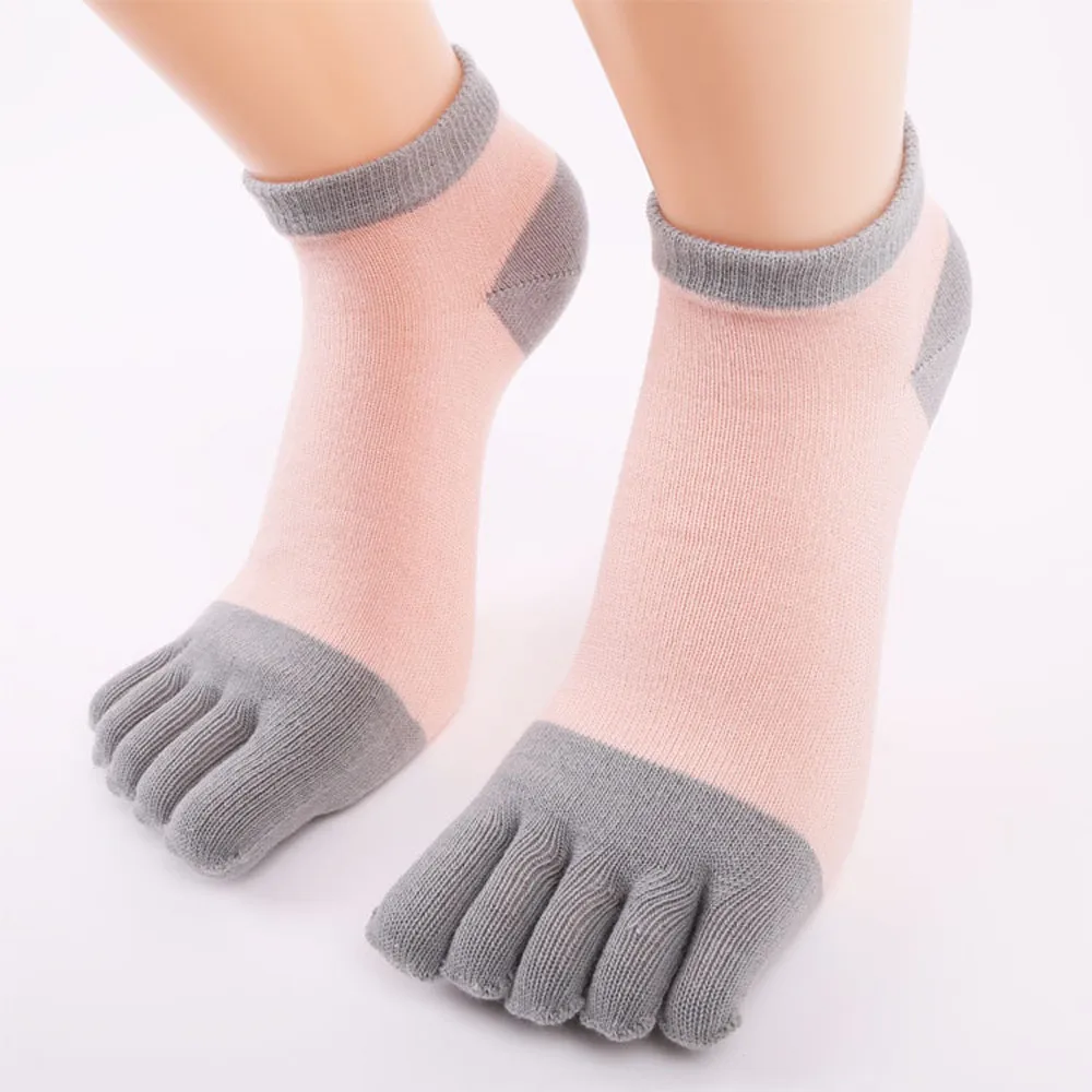 Womail Fashion Для женщин милые носки с пальцами Нескользящие хлопковые носки, теплые носки jan15/30 feb30