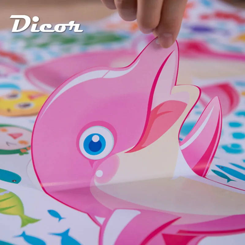 Mew Dolphins Наклейка на стену домашний декор съемные иллюстрации сделай сам