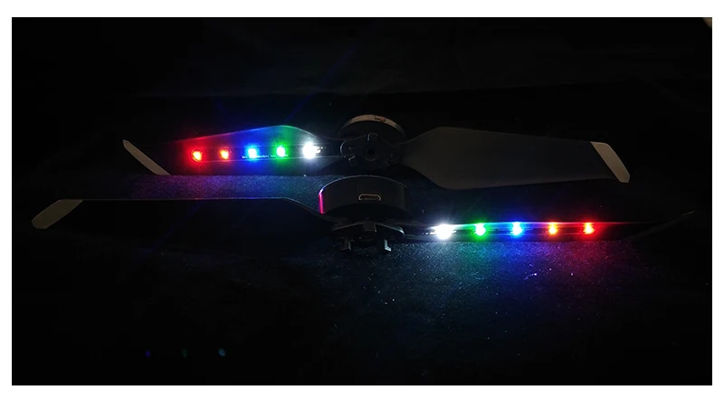 DJI MAVIC2 светодиодный светящийся весло для вспышки RC Квадрокоптер зарядка шумоподавление комплектующие винта для Mavic 2 Pro/Zoom Drone