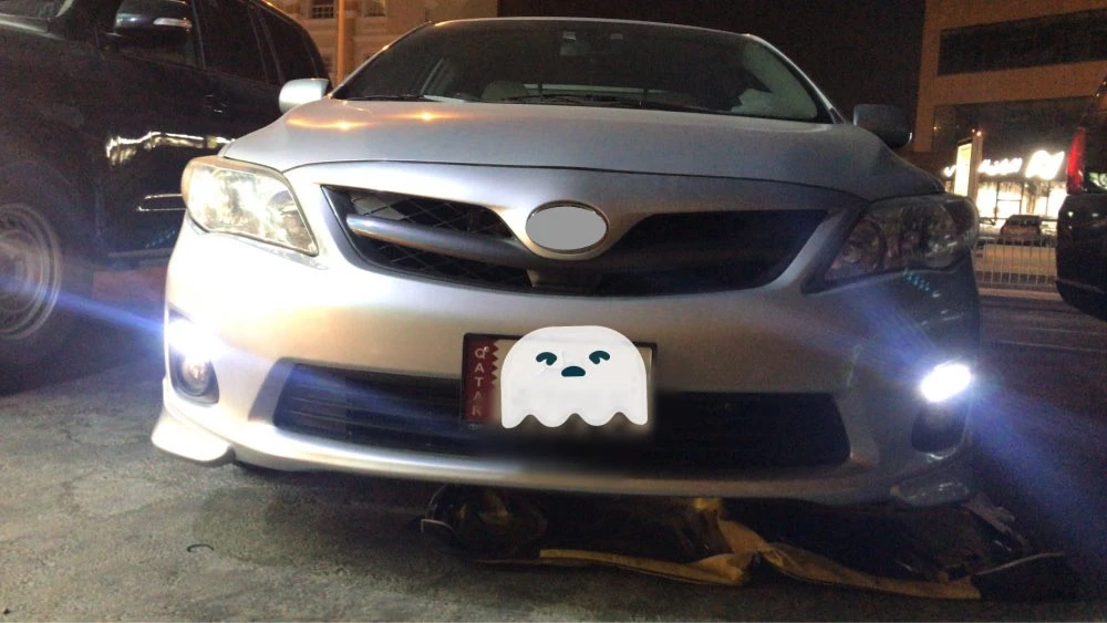 Автомобильный мигающий 2 шт. для Toyota Corolla 2011 2012 2013 светодиодный DRL дневные ходовые огни Дневные Противотуманные фары крышка с указателем поворота