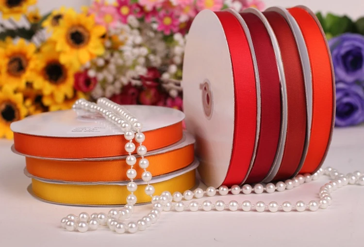 [IuBuFiGo] одноцветная 5/8 &quot16 мм Grosgrain ленты Fita de gorgorgorao оптовая продажа волос лента